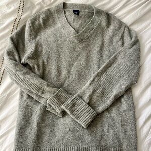 Oversized GAP Wool Gray Sweater